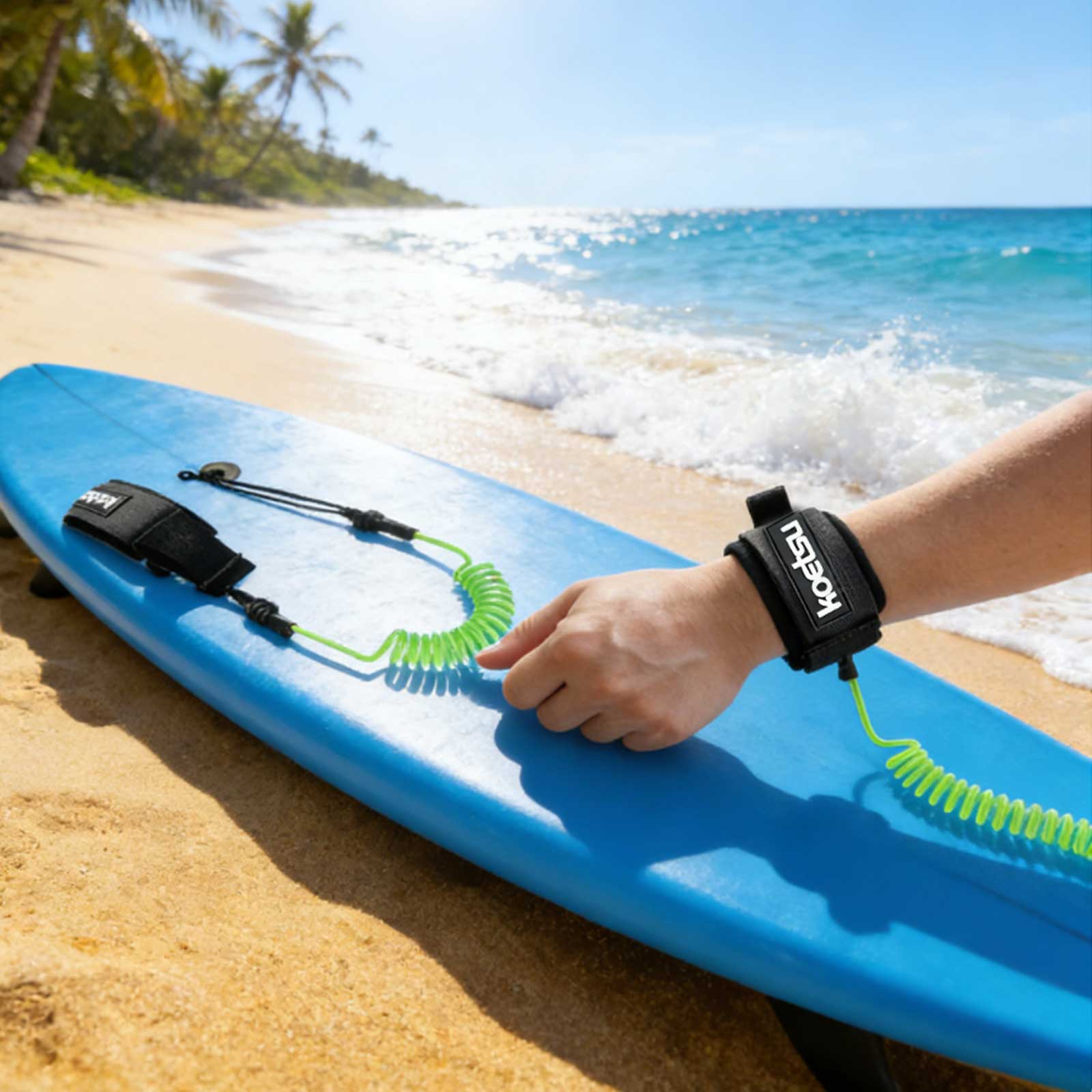Surfboard Leash Ankle - SUP Paddle Board Leash TPU Material