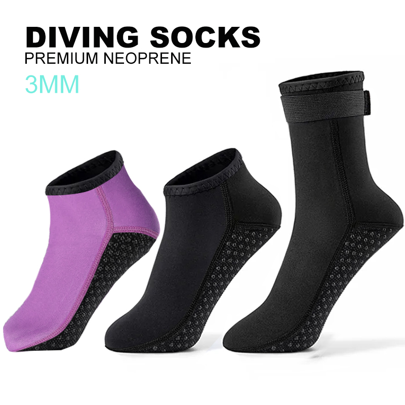 Neoprene Sock 3mm Boots Diving - Wetsuit 3Mm Neoprene review and price