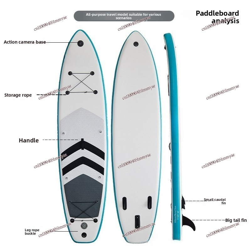 New Inflatable PVC Stand Up Pa - Aquatic Sports Activities review and price