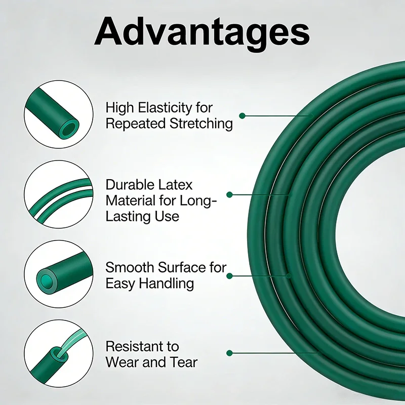 Dark Green Natural Latex Rubbe - Speargun Rubber Band review and price